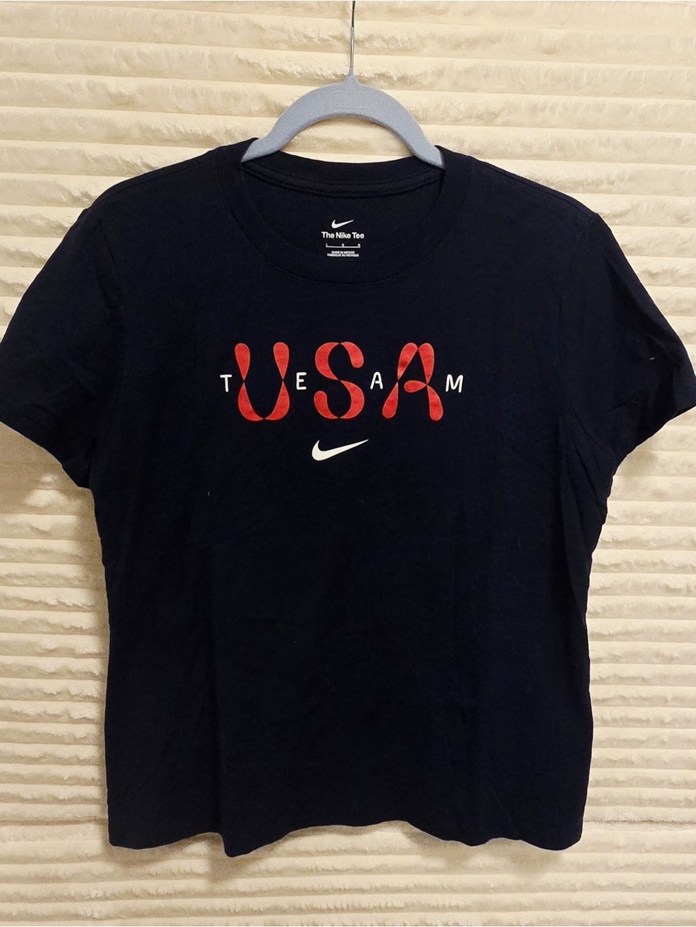Nike Team USA Black Graphic Tee